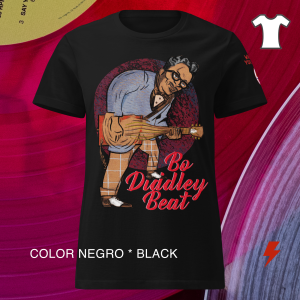 CAMISETA BO DIDDLEY ajustada