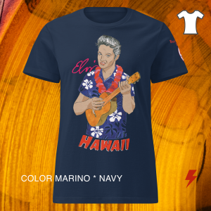 CAMISETA ELVIS HAWAII ajustada