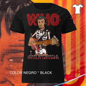 CAMISETA JOHN ENTWISTLE ajustada