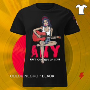 CAMISETA ajustada AMY WINEHOUSE