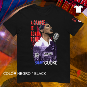 CAMISETA recta SAM COOKE