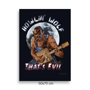 HOWLING WOLF print