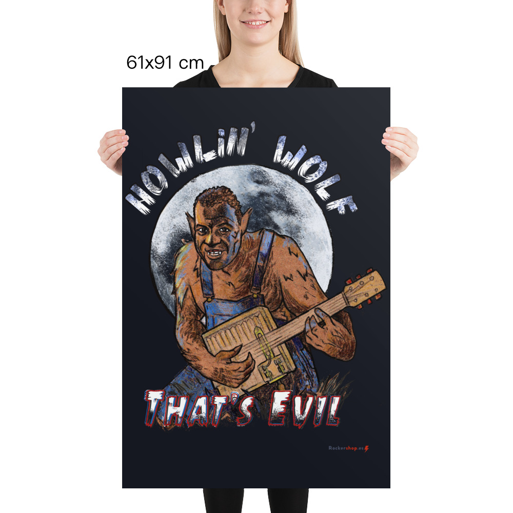 HOWLING WOLF print