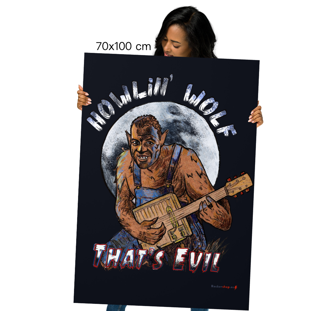 HOWLING WOLF print