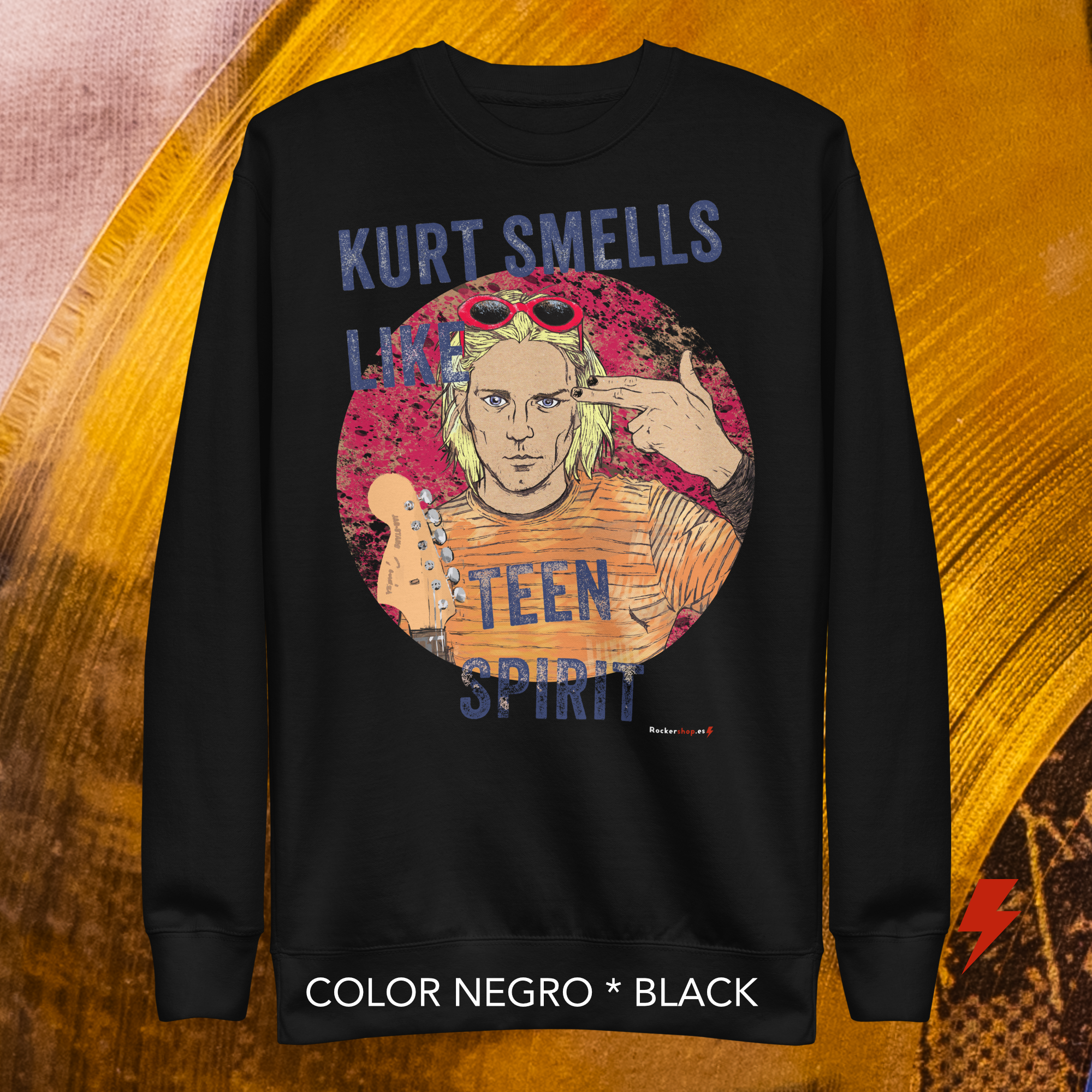 KURT COBAIN SUDADERA