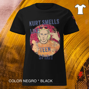 KURT COBAIN camiseta ajustada