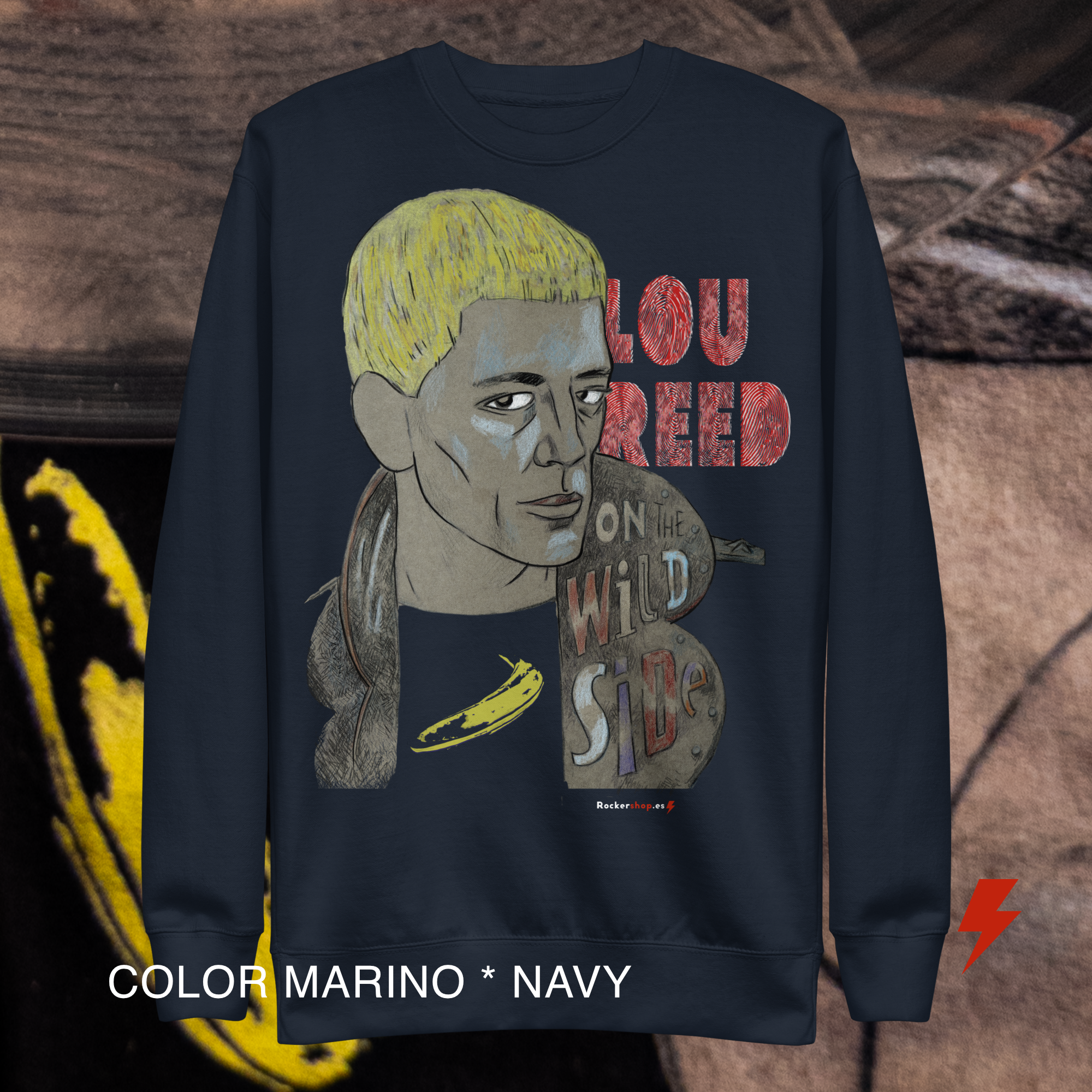 LOU REED SUÉTER