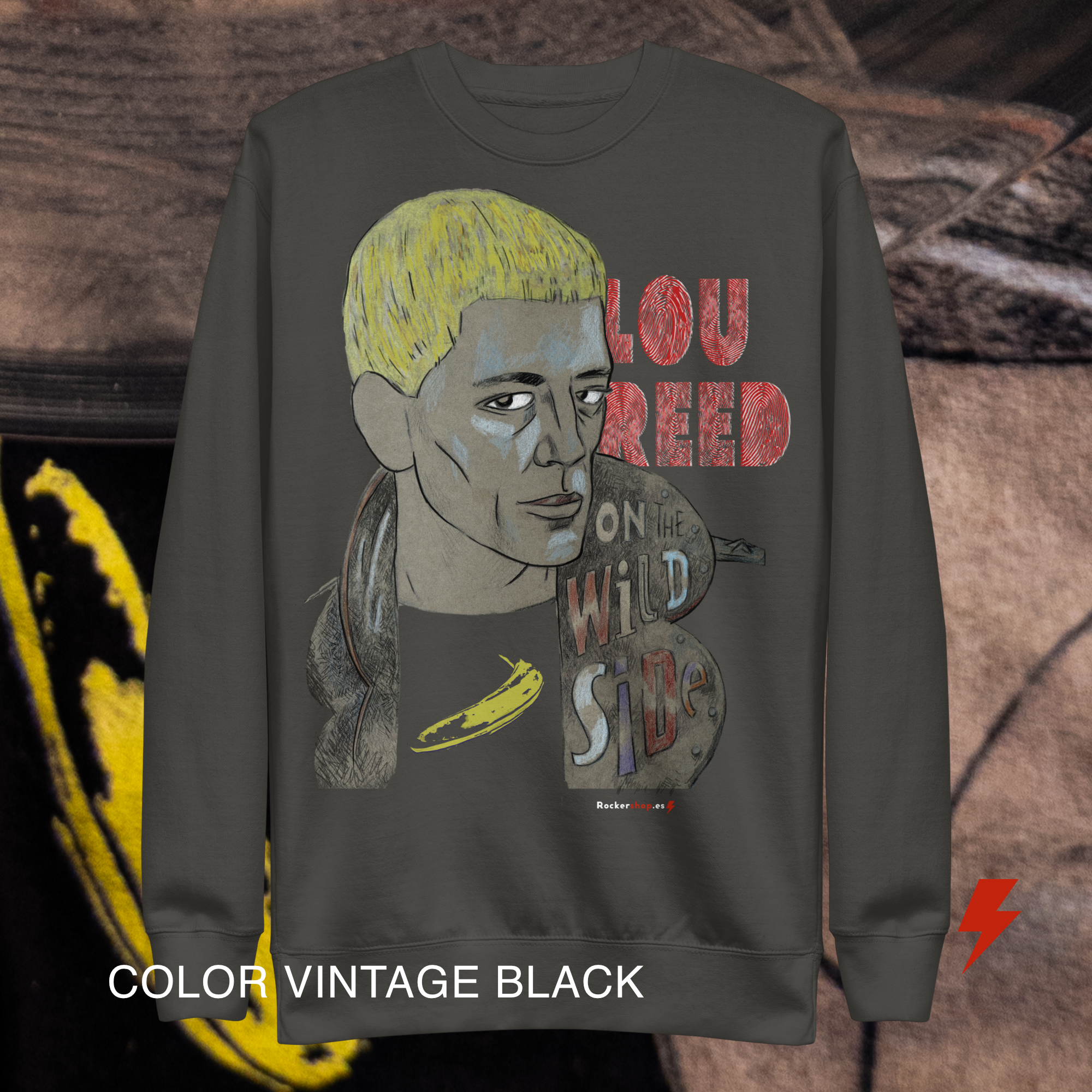 LOU REED SUÉTER