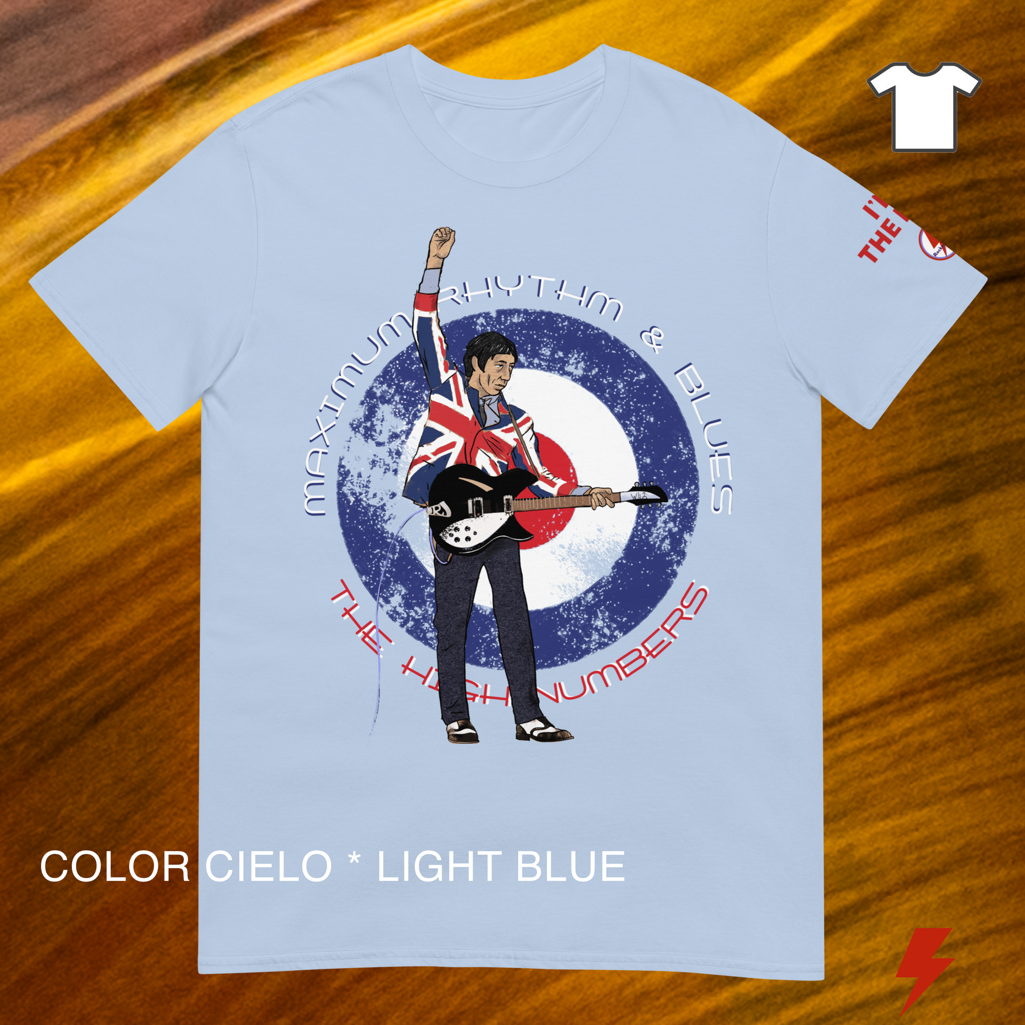 CAMISETA recta PETE TOWNSHEND