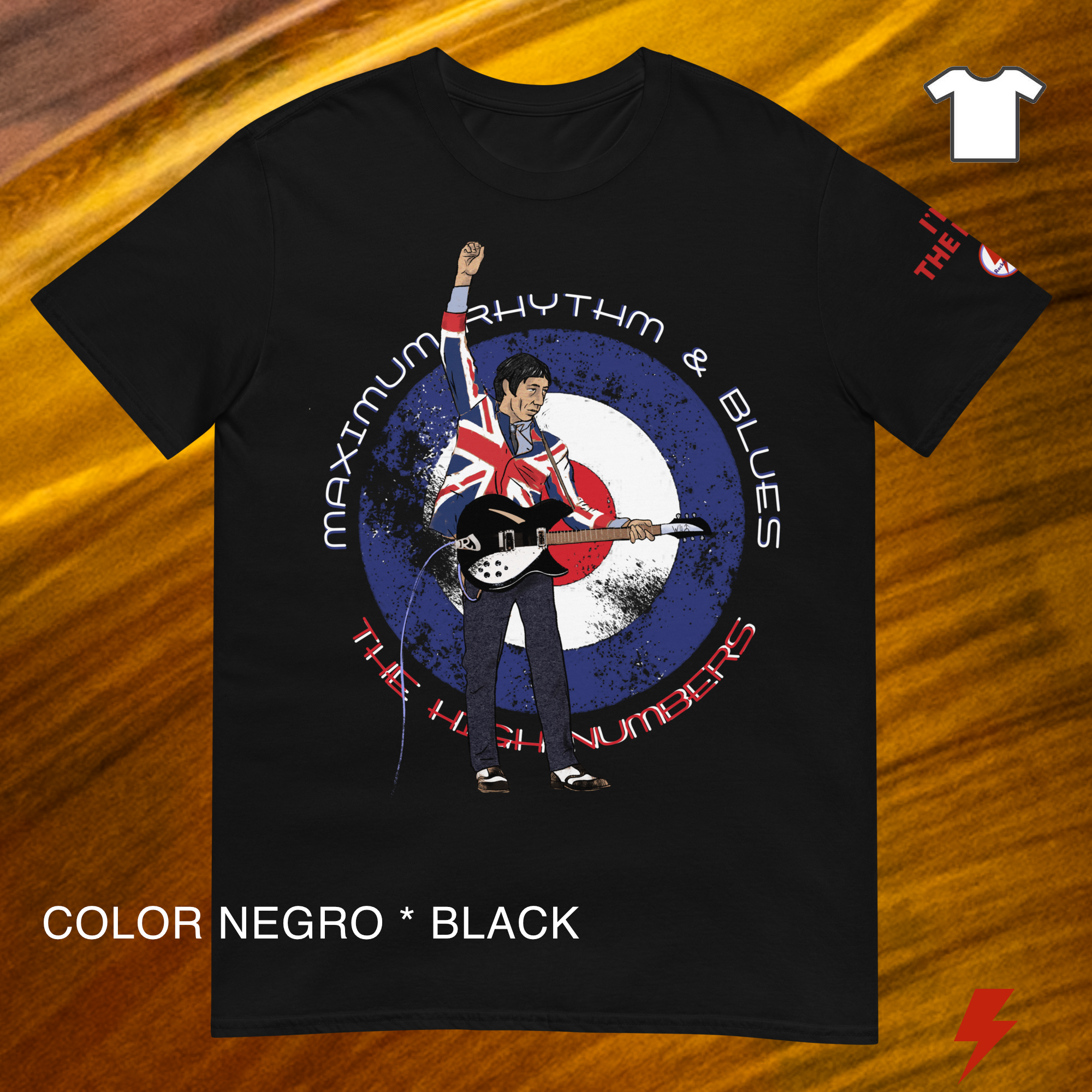 CAMISETA recta PETE TOWNSHEND