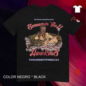 CAMISETA recta SCREAMIN' JAY HAWKINS