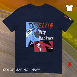 ELVIS ROCKERS camiseta recta