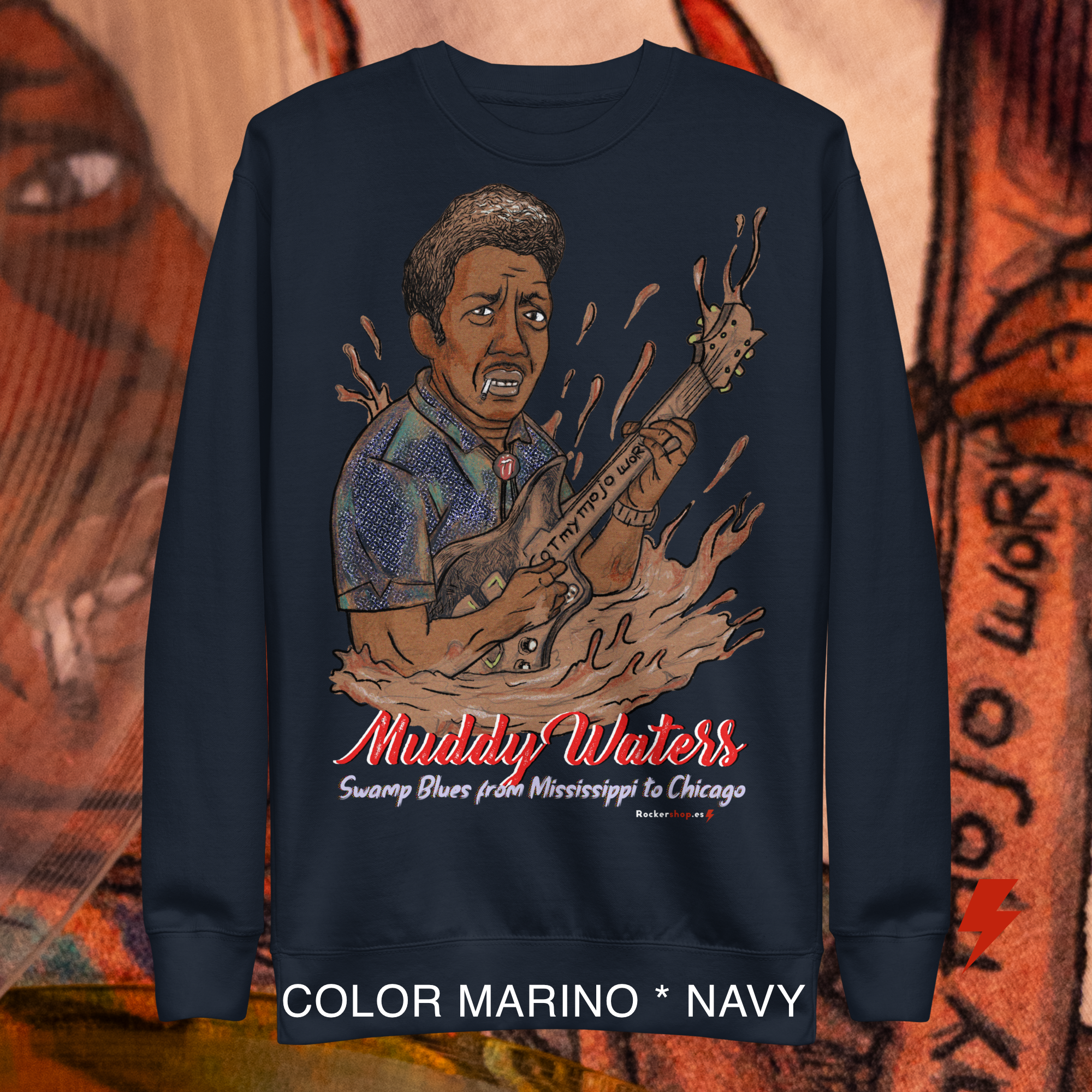 MUDDY WATERS suéter