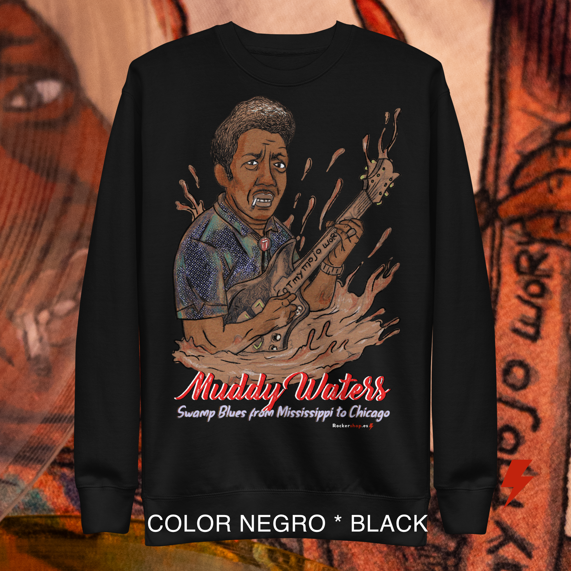 MUDDY WATERS suéter