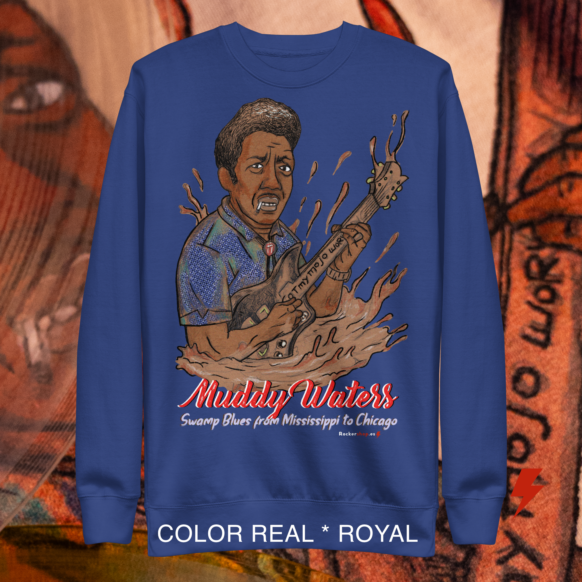 MUDDY WATERS suéter
