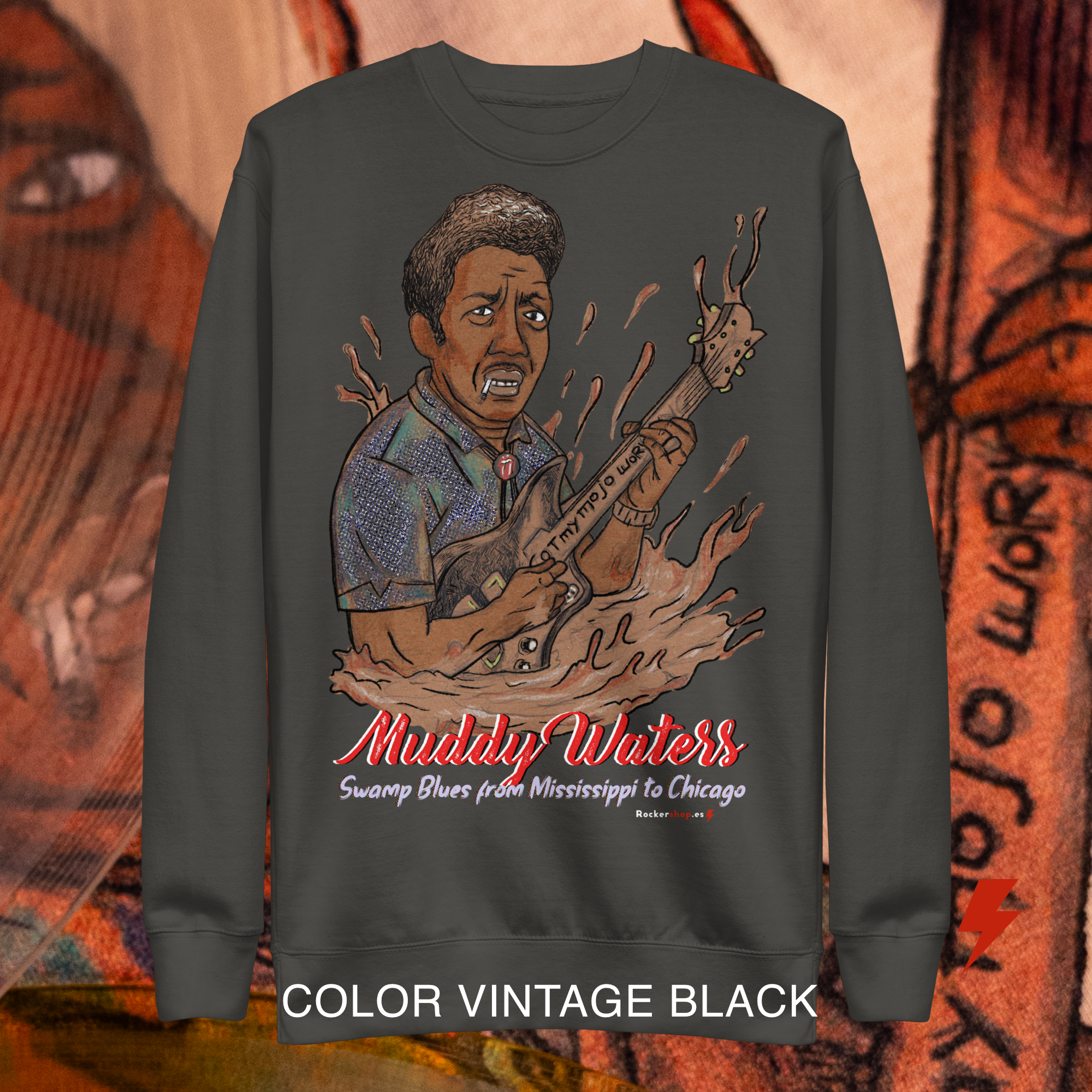 MUDDY WATERS suéter