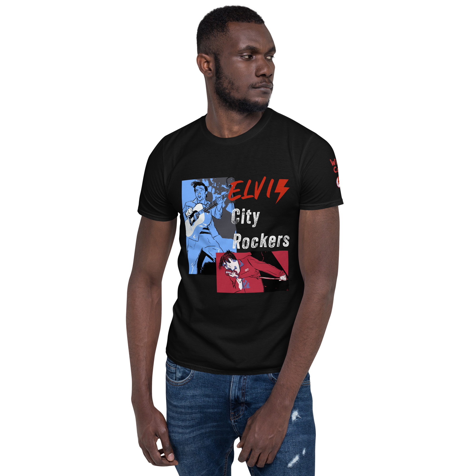 ELVIS ROCKERS camiseta recta