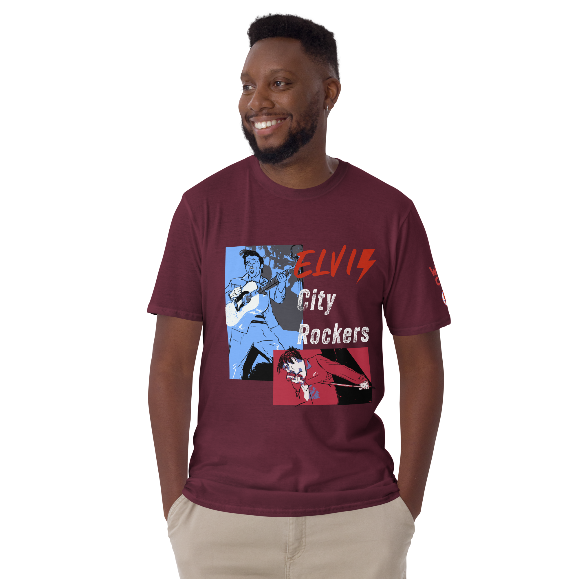 ELVIS ROCKERS camiseta recta