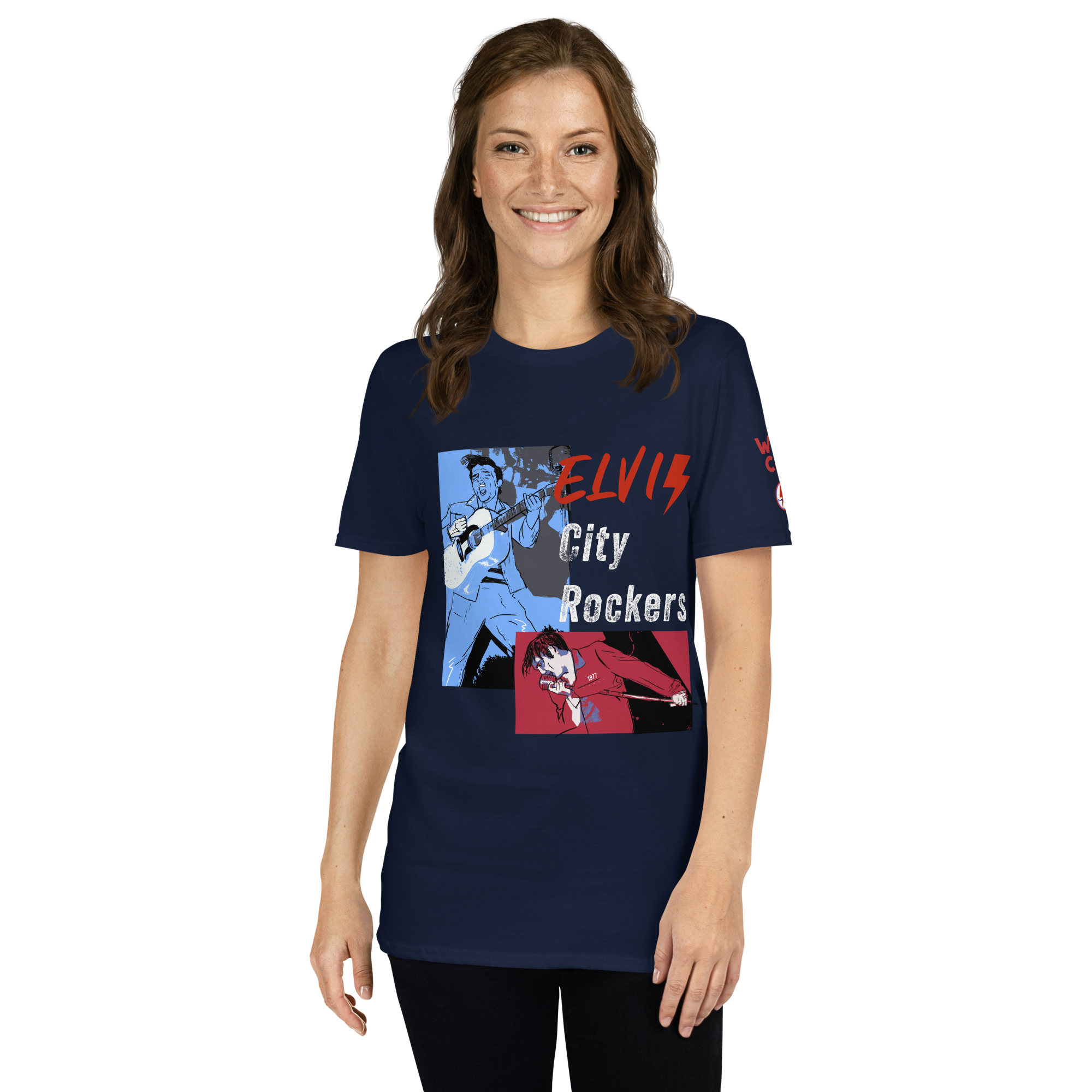 ELVIS ROCKERS camiseta recta