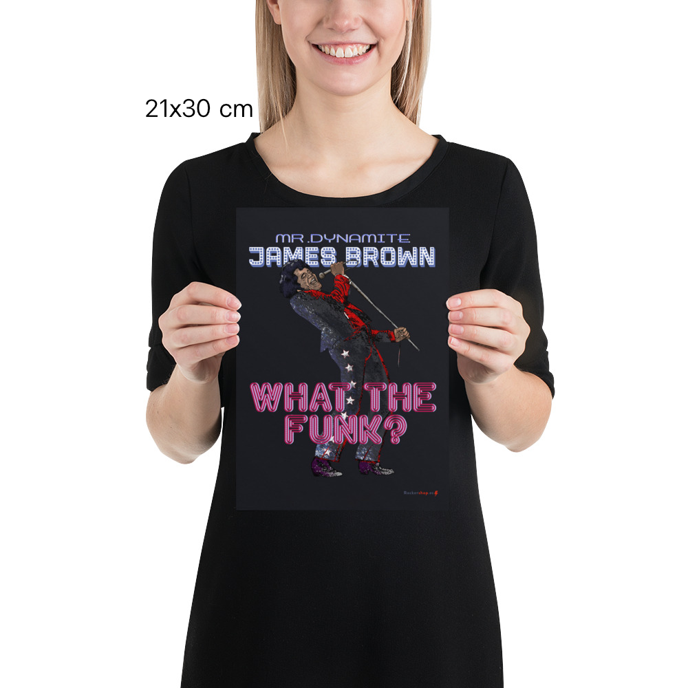 JAMES BROWN print