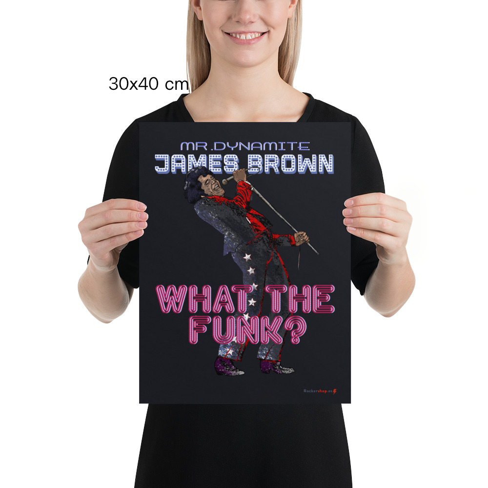 JAMES BROWN print