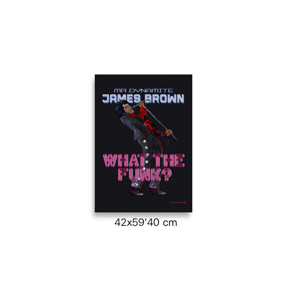 JAMES BROWN print