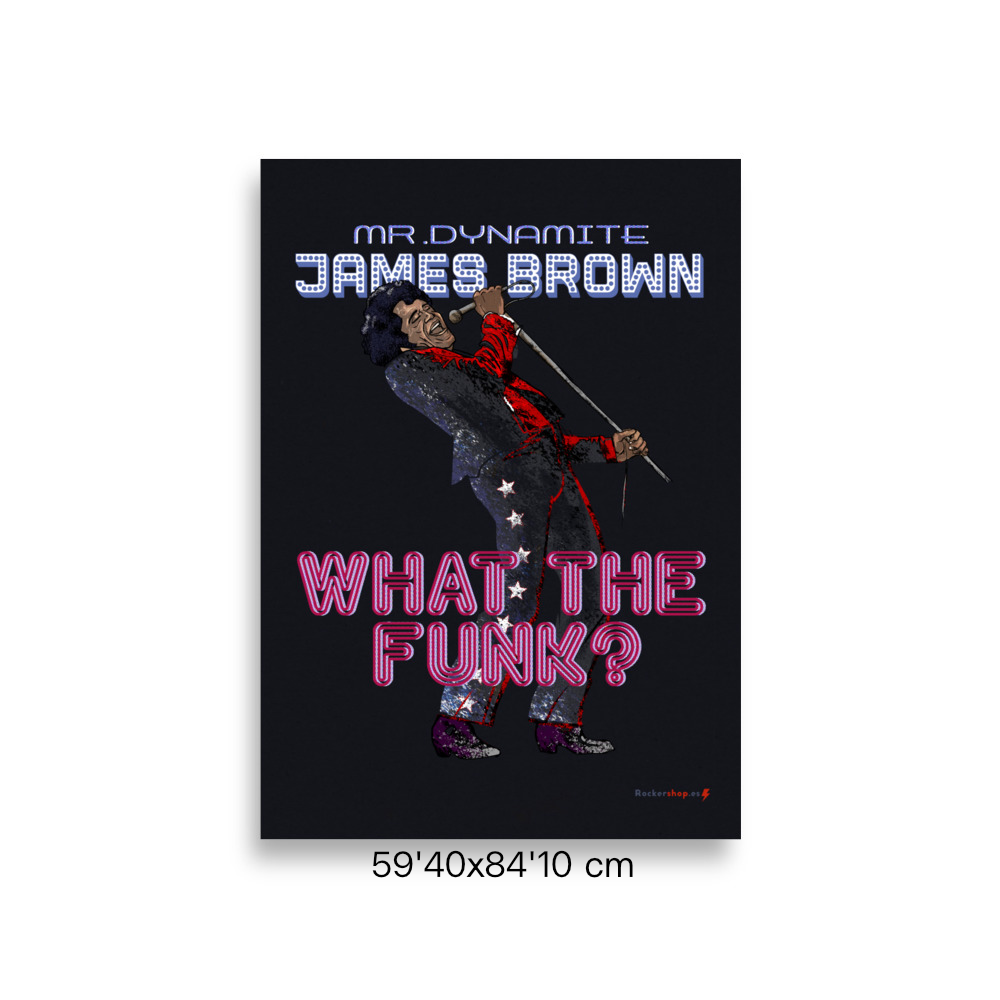 JAMES BROWN print