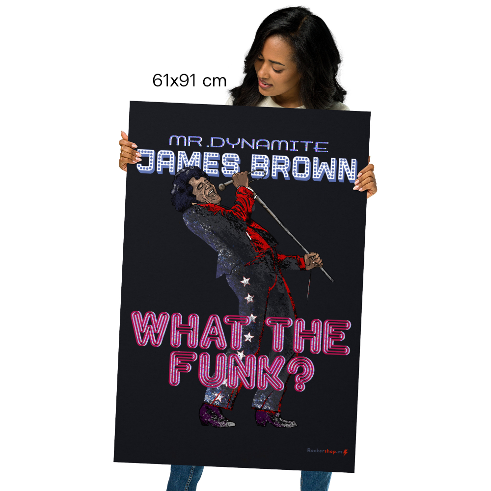 JAMES BROWN print